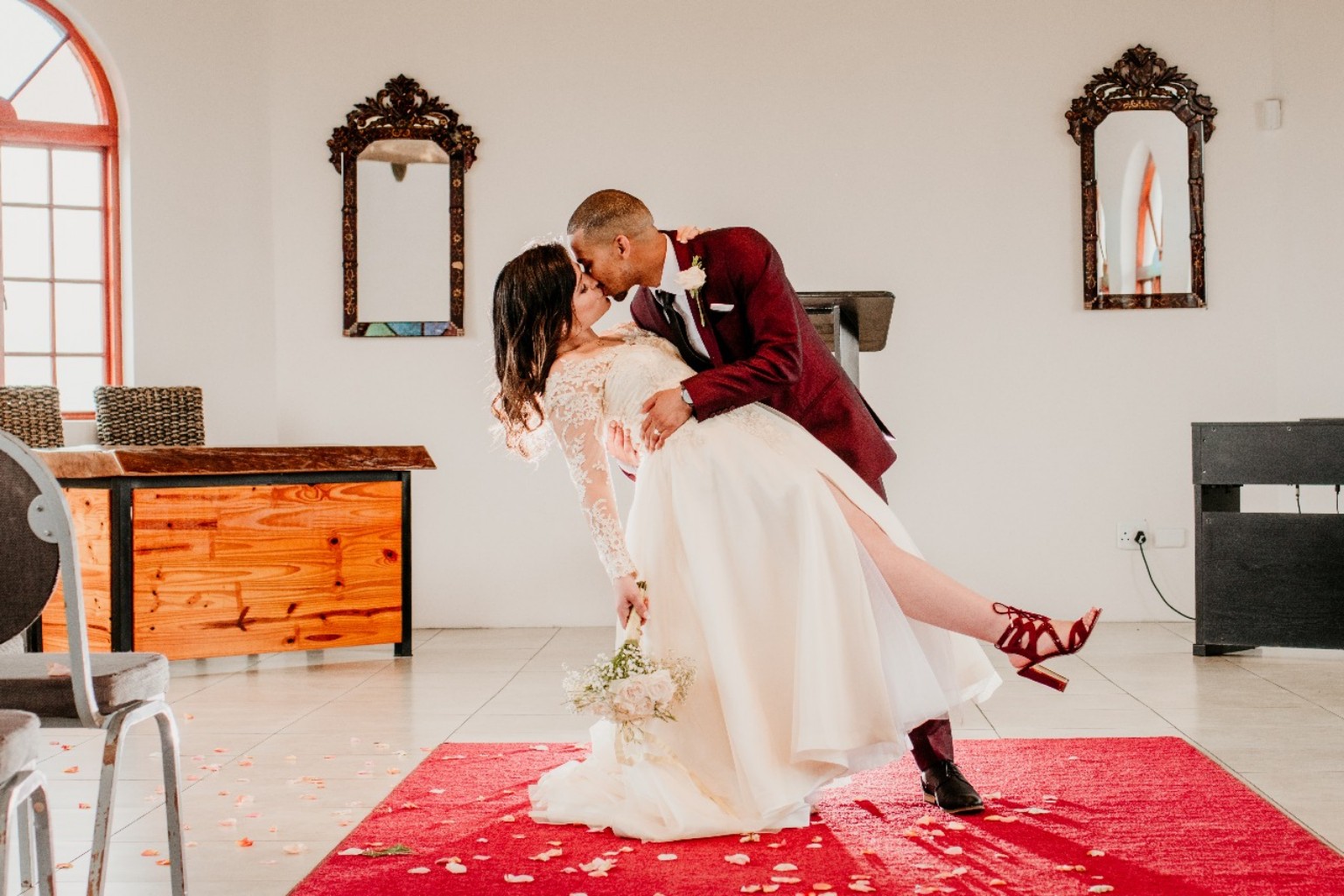 Bridal gown by Lvana Creations